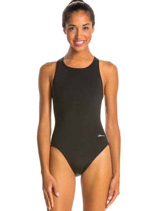 Dolphin Other - Dolphin Black Racerback Performance One Piece Swim Suit 38 NWT